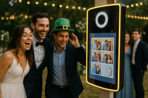 Photo Booth moderno da PhotoLand para casamentos em Portugal