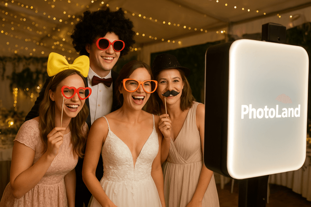 Aluguer de photobooth em Portugal para eventos com PhotoLand